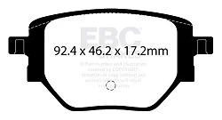 DPX2428 Klocki hamulcowe ULTIMAX2 EBC Brakes Opel Corsa F Mokka Mk2 Peugeot 2008 SUV Mk2 208 Mk2 VAUXHALL Corsa F Mokka Mk2