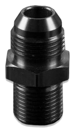 AN10 M16x1.5 Nypel adapter męsko męski Czarny