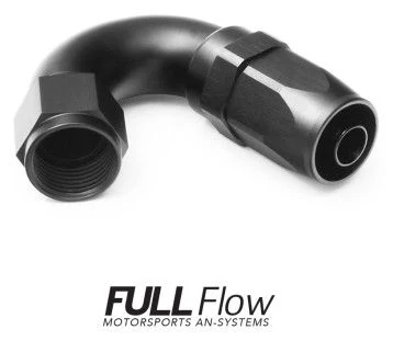 Nuke Performance Full Flow AN Hose End Fitting 150 Degree AN12
