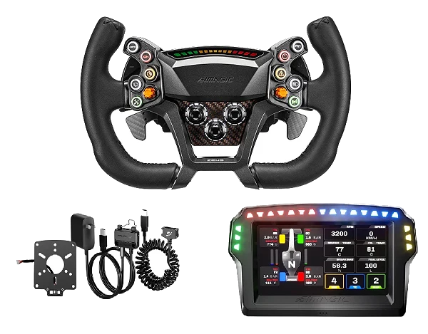 Zestaw Simagic ZEUS GT + MagicDash 4 + MagLink Pro Simracing