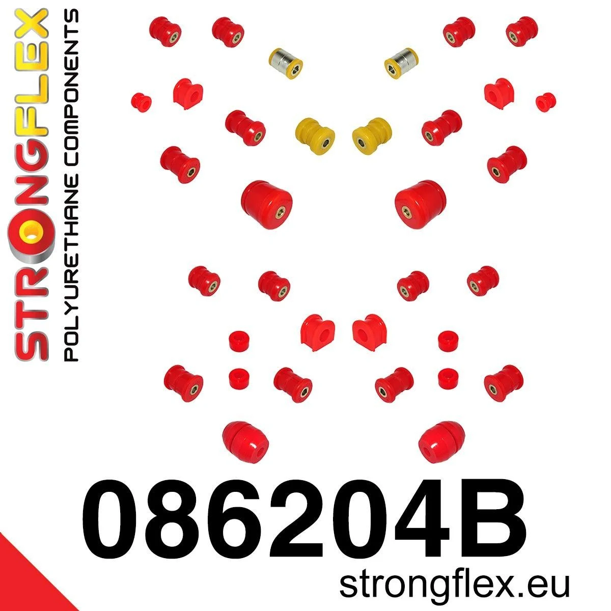 086204B: Kompletny zestaw zawieszenia Honda Prelude