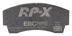 DP8008RPX Sportowe klocki hamulcowe RP-X Racing EBC Brakes GINETTA G27 Lotus Esprit Esprit Sport 300 Esprit 350 NOBLE M12 NOBLE M12
