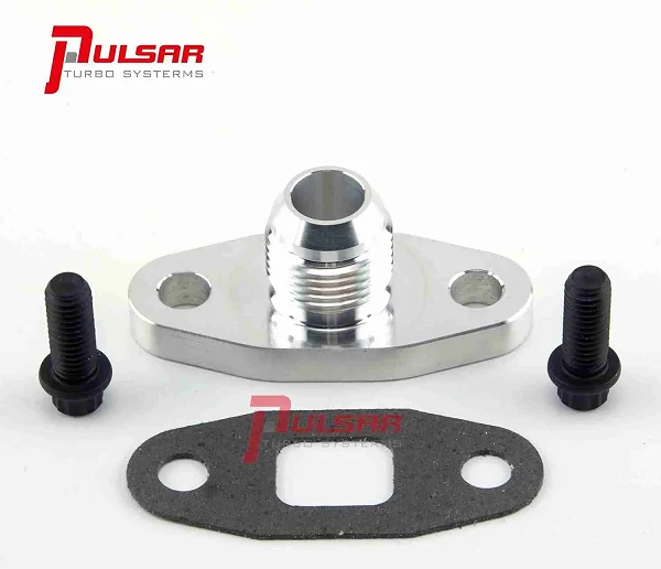 Pulsar PSR Oil Drain Flange Install Kit for Precision Turbo T4/T67/T72/T76/T78