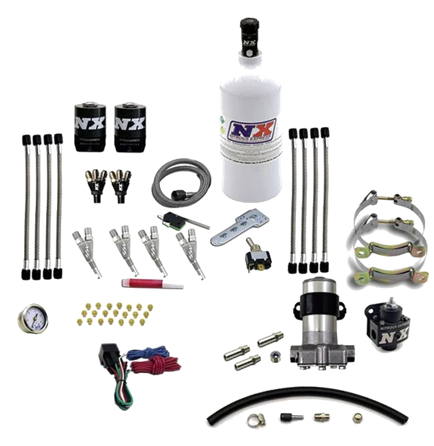 Four Cylinder SSV System (Pro-Mod) with 2.5Lb Bottle Nitrous Express NX 60006SSVP