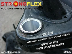 031855A: Tuleja wahacza tylnego dolnego - wewnętrzna SPORT BMW e82