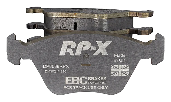DP8689RPX Sportowe klocki hamulcowe RP-X Racing EBC Brakes BMW 5 Series E34 518 5 Series E34 520 5 Series E34 524 5 Series E34 525 5 Series E34 530 5 Series E34 535 5 Series E34 540 7 Series