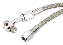 Nuke Performance Flexible Brake Line Coupler M10x1 to M10x1 2pc