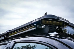Lampa Robocza LED Purelux Terrain Black Slim Flood 16cm 30W