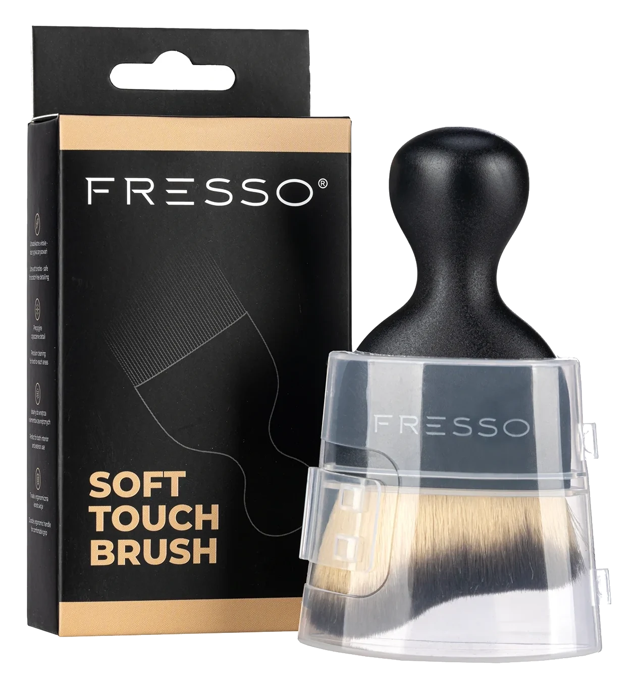 Fresso Soft Touch Brush ultramiękki pędzelek detailingowy do delikatnych powierzchni