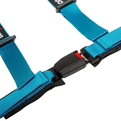 Pasy bezpieczeństwa DriftShop 2" 4 Punktowe ECE Miami Blue