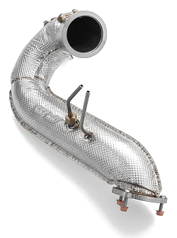 Downpipe Audi A4 S4 / Avant Quattro / Avant 3.0 TDI bez katalizatora bez tłumika z osłoną termiczną