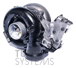 Turbosprężarka HTD2872 Electronic 350HP TurboSystems BMW E60 E61 E65 - HTD2872/E60160EWG