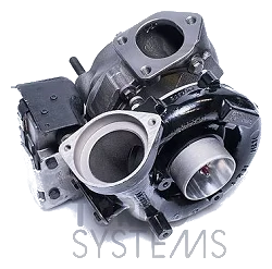 Turbosprężarka HTD2872 Electronic 350HP TurboSystems BMW E60 E61 E65 - HTD2872/E60160EWG