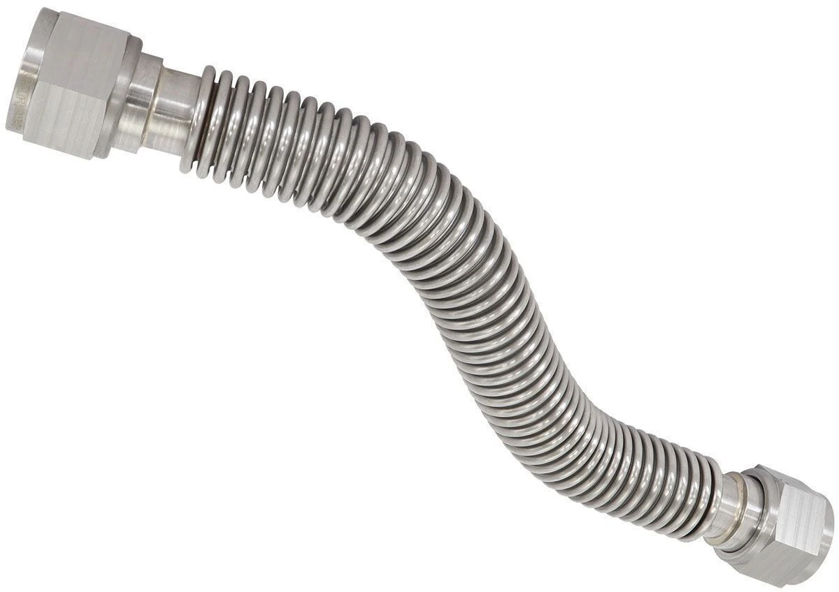 Pulsar PSR Elastyczny Przewód Spływu / Powrotu Oleju do Turbosprężarki Stal Nierdzewna 10AN 30cm