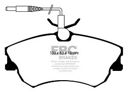 DP1128 Klocki hamulcowe ULTIMAX2 EBC Brakes Renault Espace Mk2 Espace Mk3 Grand Espace