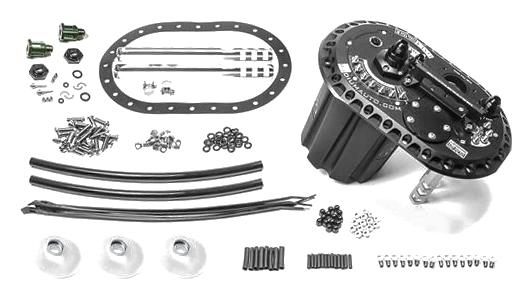 FCST-X Fuel Cell Surge Tank fits Brushless Ti Automotive E5LM Radium Engineering
