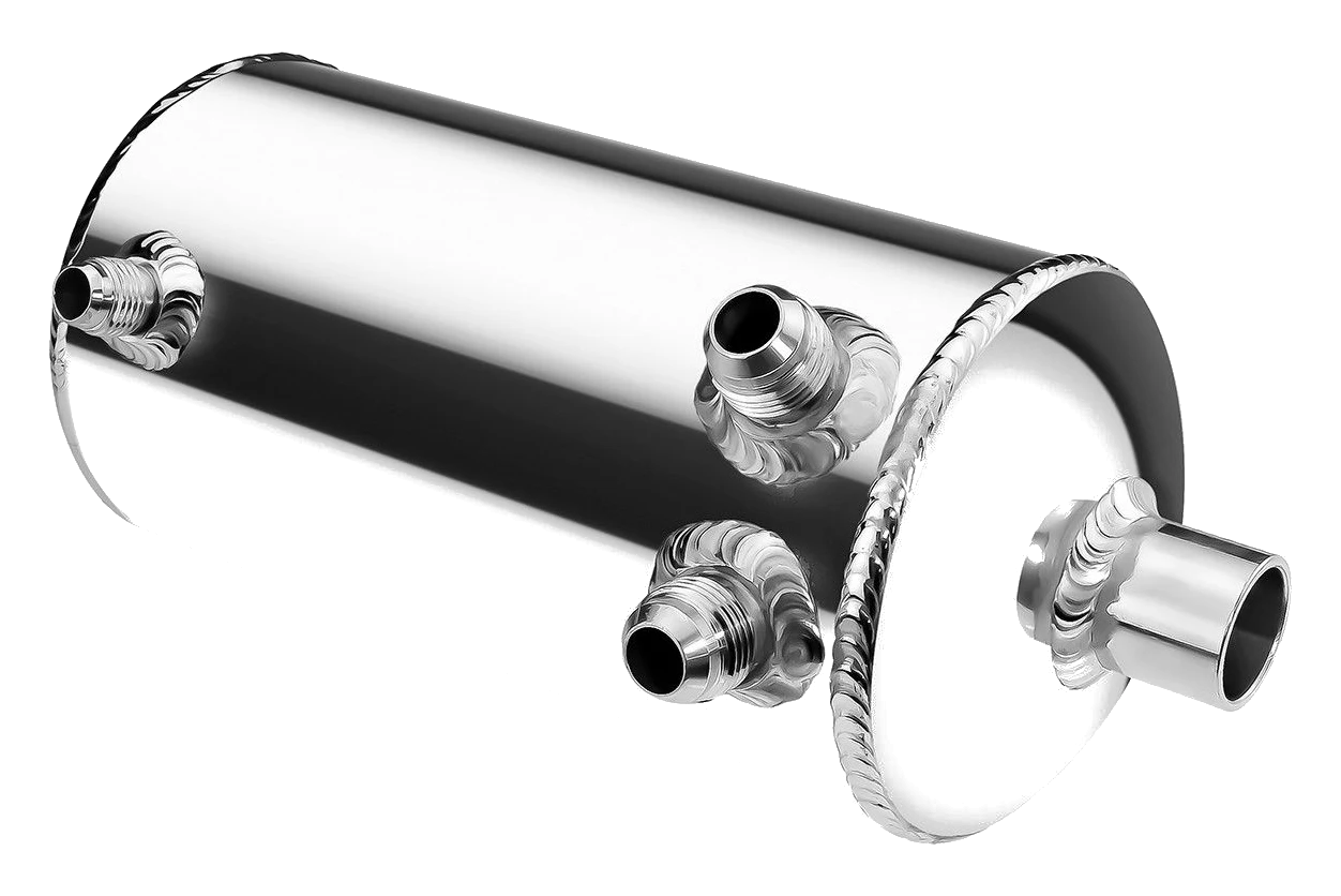 Aluminiowy Zbiorniczek 2L z Króćcami