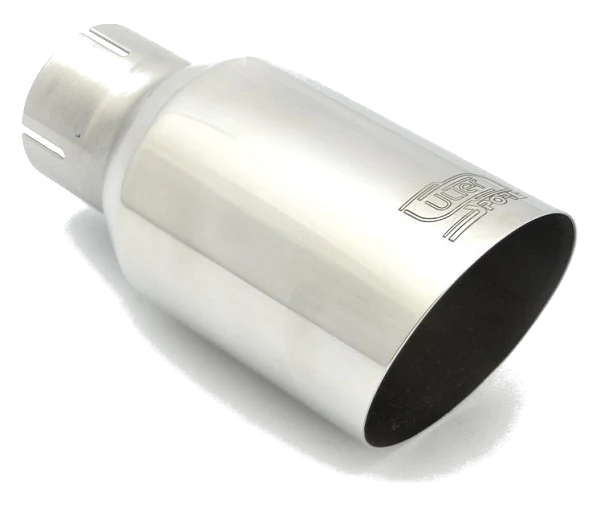 Uniwersalna końcówka tłumika okrągła 90mm długość 120mm średnica montażowa 50mm - N1-90-1*/50