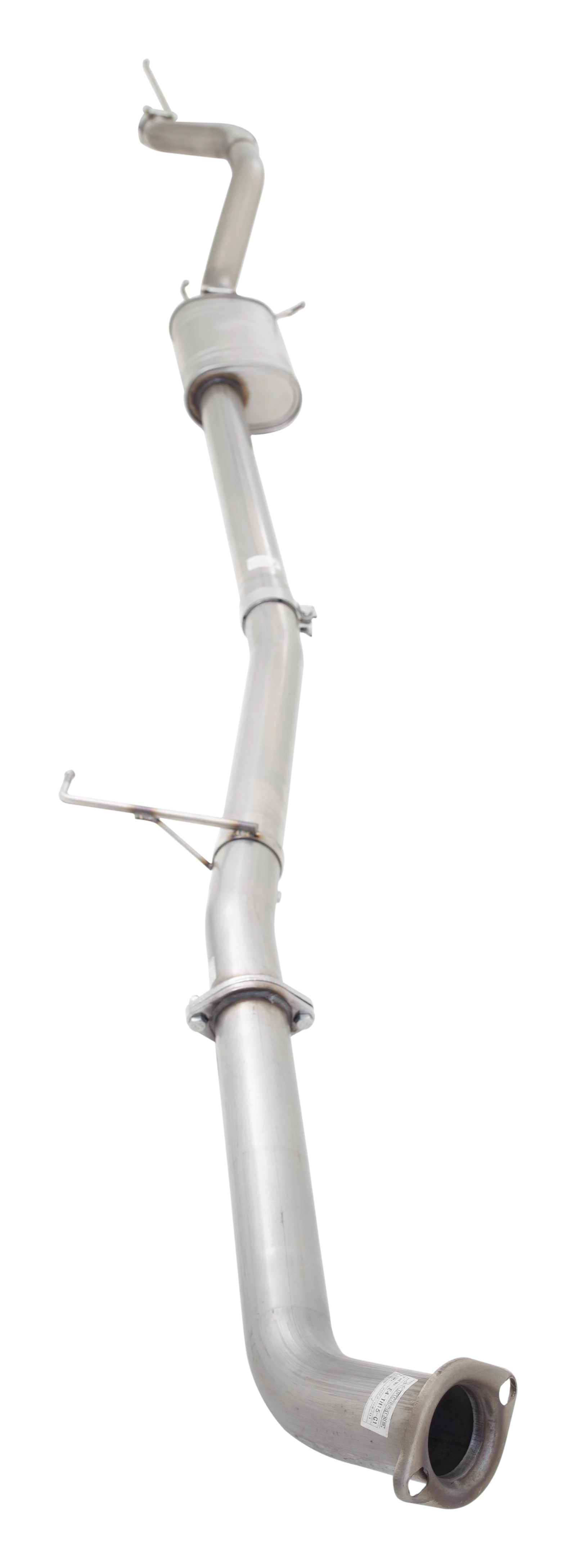 Układ wydechowy XForce Toyota Hilux 2015- 2.8L Turbo Diesel stal nierdzewna