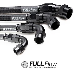 Nuke Performance Full Flow PTFE Hose End Fitting 60 Degree AN12