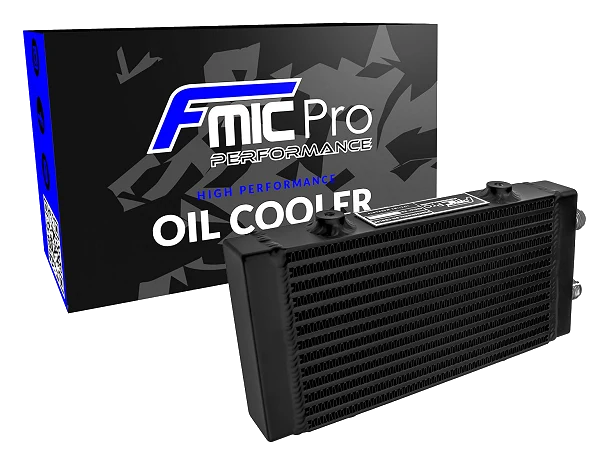 Chłodnica oleju FMIC.Pro jednostronna 240x140x40 czarna