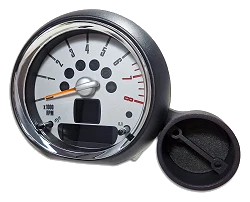 CANchecked MFD15 - 52mm Ramka nawiewu z miejscem na wyświetlacz Mini R55 R56 R57 R58 MFD15 Dash Adapter