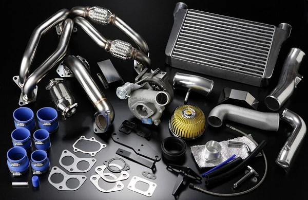 Zestaw turbo GReddy T518Z, z katalizatorem