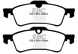 DP1389 Klocki hamulcowe ULTIMAX2 EBC Brakes Mini Hatch 1st Gen R50 Cooper Mini Hatch 1st Gen R53 Cooper S Mini Hatch 1st Gen R53 Works Mini Hatch 1st Gen R50 One