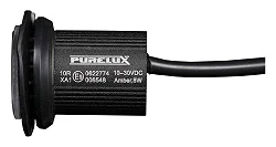 Światło Ostrzegawcze Kogut LED Purelux Strobe Round 12V 24V 36mm 8W