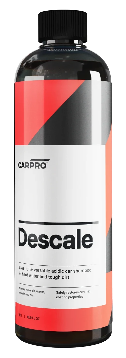 CAR PRO Descale kwaśny szampon odtyka powłoki ceramiczne 500ml 0,5l