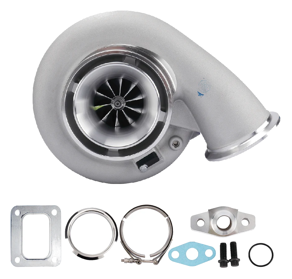 Turbosprężarka Pulsar PSR 6275G 950KM 1.15 T4 Wlot 3.5" V-Band Wylot Łożyska kulkowe