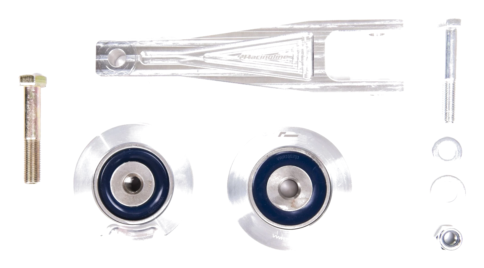 RacingLine Dogbone and Lower Engine Mount Aluminum Subframe for MQB EVO 2.0 TSI