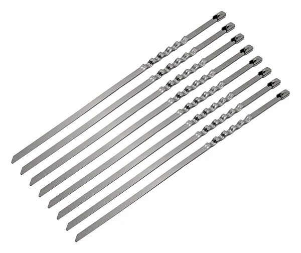 DEI 10204 Lokjaw Locking Ties 8" 9 Pack