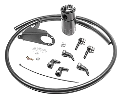Catch Can Kit PCV Fluid Lock Radium Engineering for Chevrolet Corvette LT1 2014-2019
