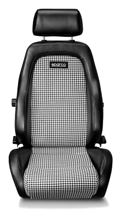 Fotel sportowy Sparco GT Czarno biały