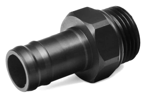 Nuke Performance Barb Fitting Adapter AN-10 ORB to 16mm Male