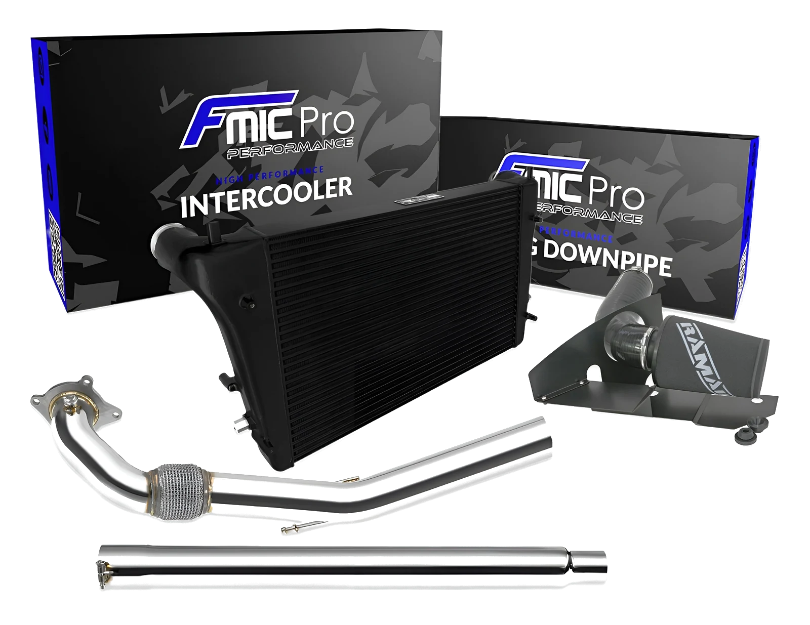 Zestaw tuningowy VW Volkswagen Golf VI GTI 2.0 TSI 2009-2013 AWD Intercooler Downpipe Układ Dolotowy