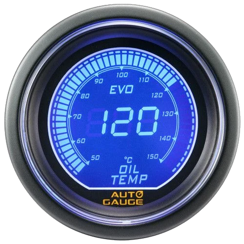 Wskaźnik New Auto Gauge Temperatura oleju EVO