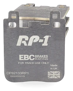 DP82133RP1 Sportowe klocki hamulcowe RP-1 Racing EBC Brakes BMW 1 Series F20 114 1 Series F20 116 1 Series F20 118 1 Series F20 120 1 Series F20 125 1 Series F20 M135 1 Series F20 M140 1 Ser