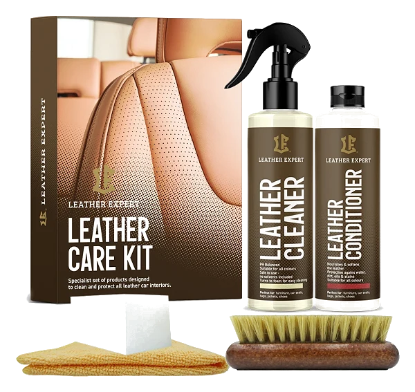 Leather Expert Car Leather Care Kit 2x250ml – zestaw do czyszczenia i pielęgnacji skóry