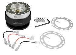 Quick Release JRspec – rozpinka kierownicy Czarny