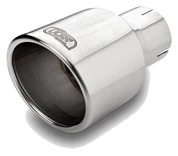 Uniwersalna końcówka tłumika okrągła 100mm długość 120mm średnica montażowa 50mm - N1-101RS*/50