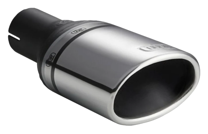 Uniwersalna końcówka tłumika owalna 120×80mm długość 120mm średnica montażowa 50mm - N1-28K*/50