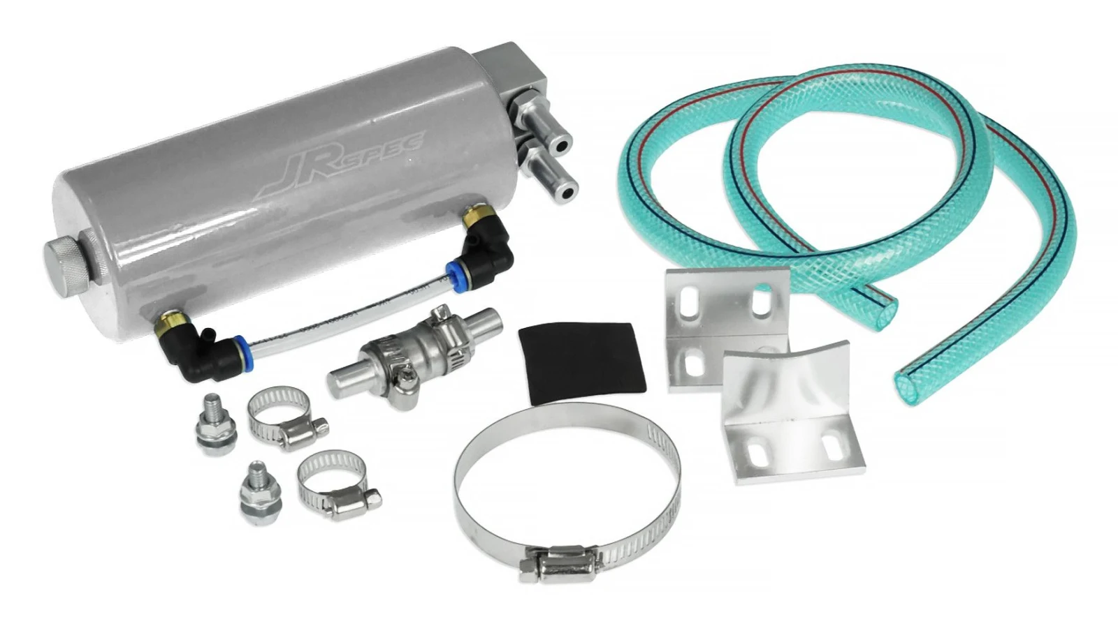 Oil catch tank JRspec model 11 Srebrny 12mm