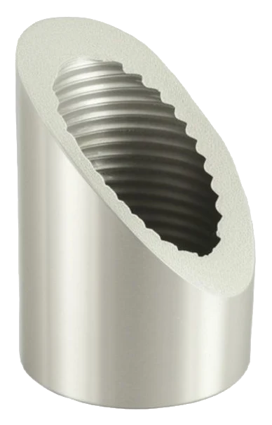 Tulejka nierdzewna 45 stopni profilowana do rur Fmic.Pro 18x1.5mm Sonda Lambda