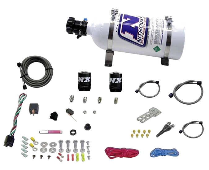 Single Nozzle System with 5Lb Bottle for All Dodge model EFI (35-50-75-100-150 Hp) Nitrous Express NX 20921-05