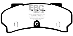 DP252 Klocki hamulcowe ULTIMAX2 EBC Brakes Peugeot COMMERCIAL J7 J9