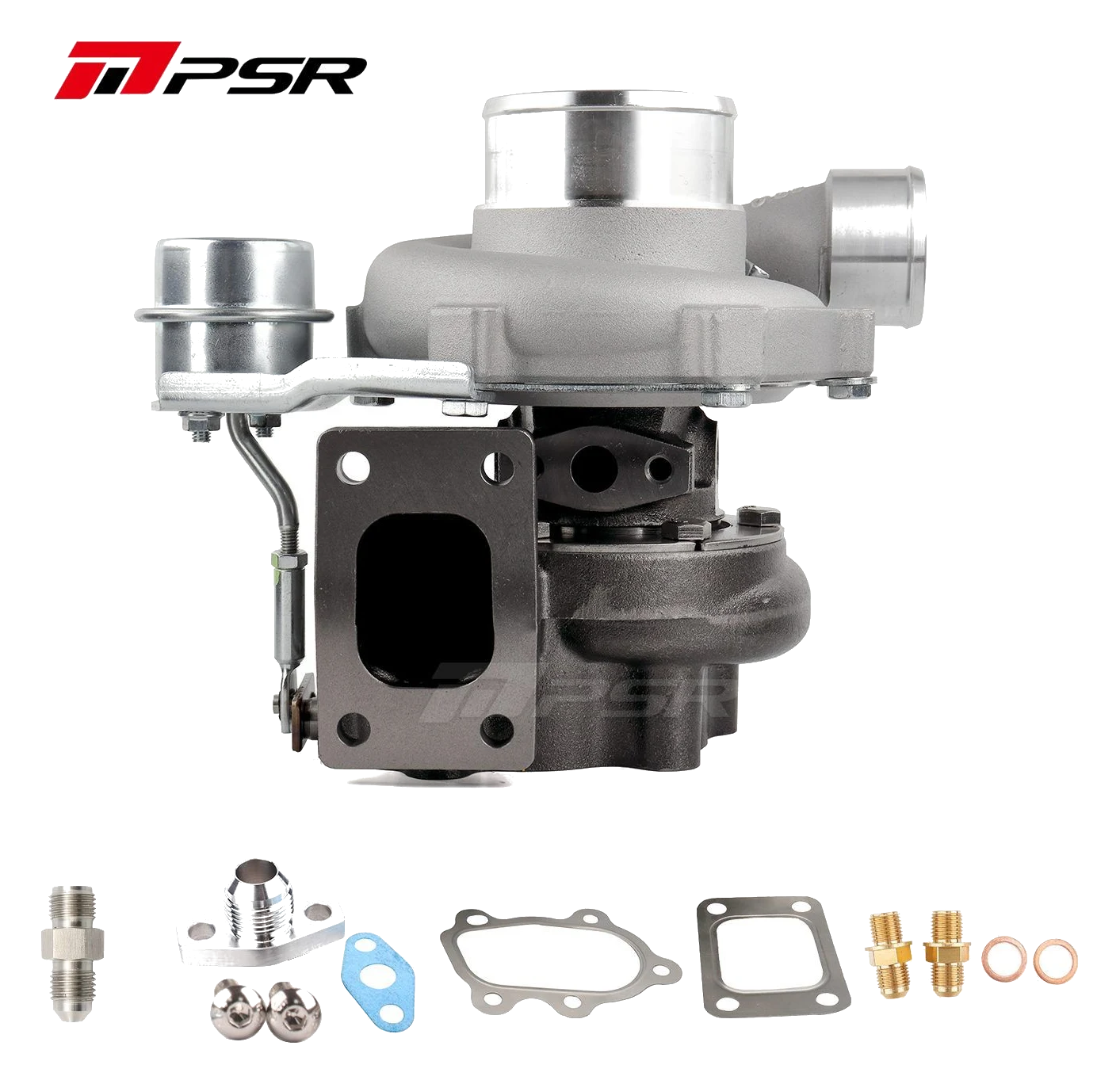 Turbosprężarka Pulsar PSR 3067 Gen2 .86 T25 wlot 5 Bolt wylot Stamping 11.6psi Łożyska kulkowe