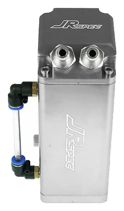 Oil catch tank JRspec model 02 Srebrny 10mm