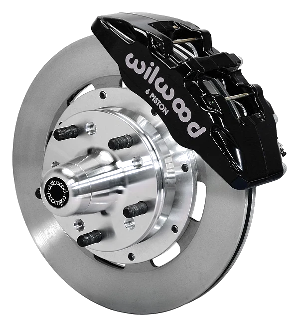 Wilwood 140-10738 Zestaw Hamulców Przednich Forged Dynapro 6 Hub 12.19 czarny Cadillac Chevrolet GMC Pontiac